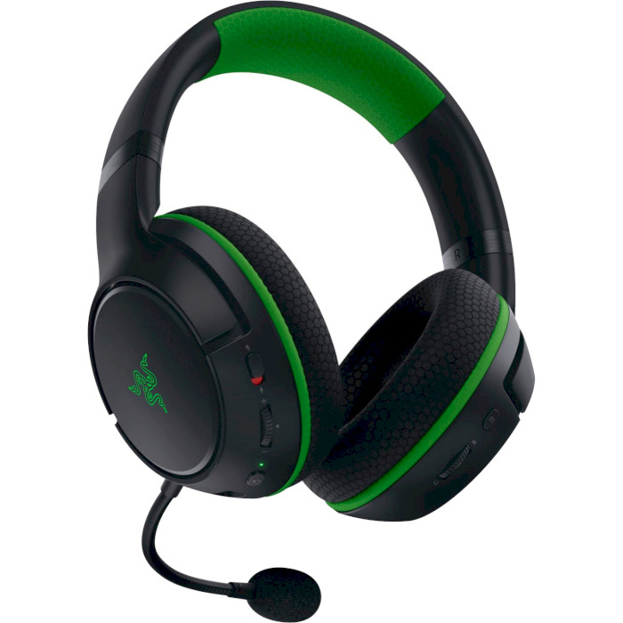 Гарнітура RAZER Kaira for Xbox WL Black (RZ04-03480100-R3M1) Кріплення дуга (над головою)