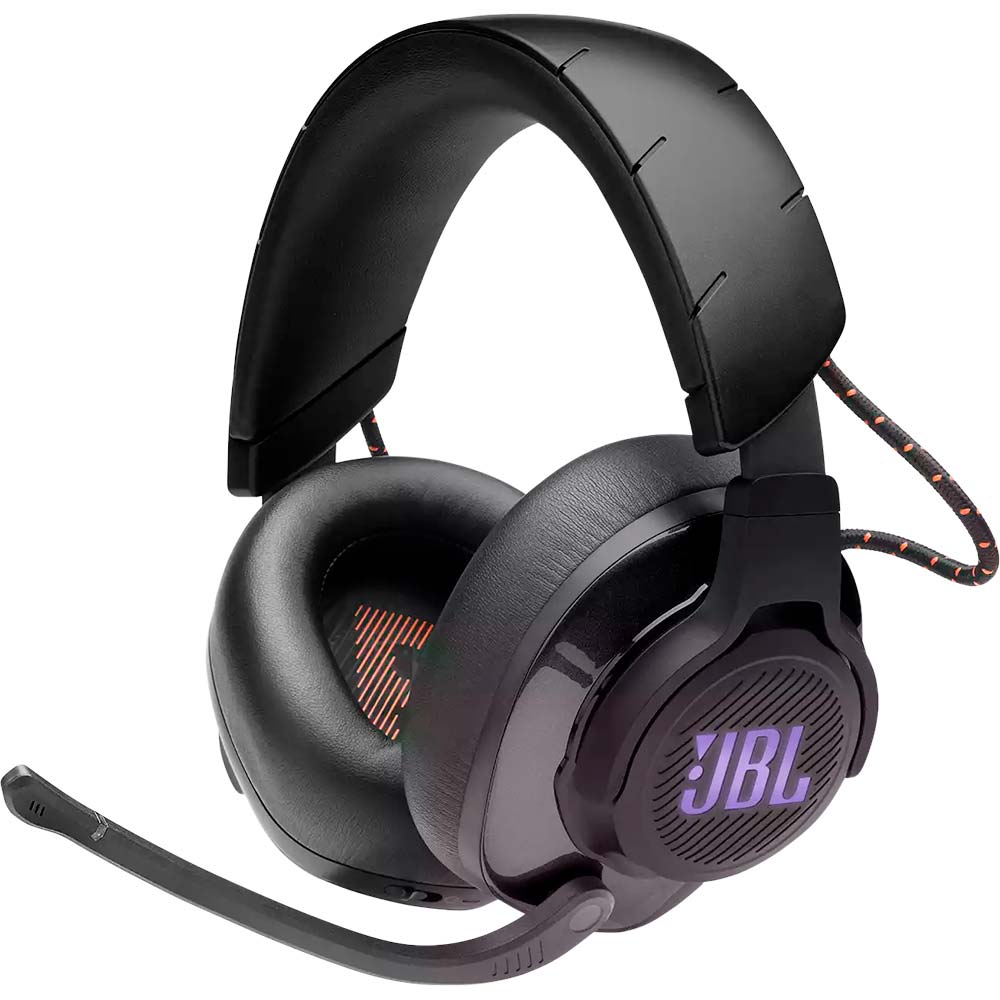 Гарнітура JBL QUANTUM 600 Black (JBLQUANTUM600BLK) Кріплення дуга (над головою)