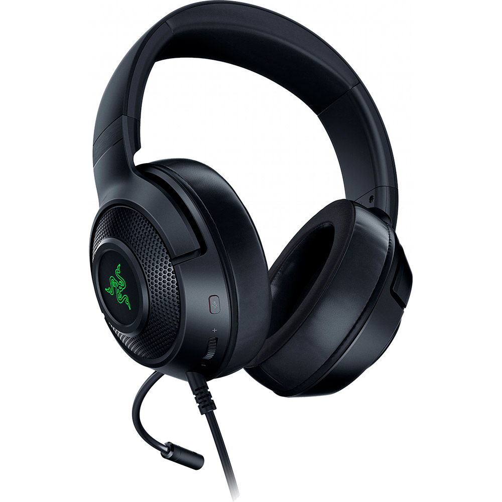 Гарнитура RAZER Kraken V3 X (RZ04-03750100-R3M1) Конструкция полноразмерные (полный обхват уха)