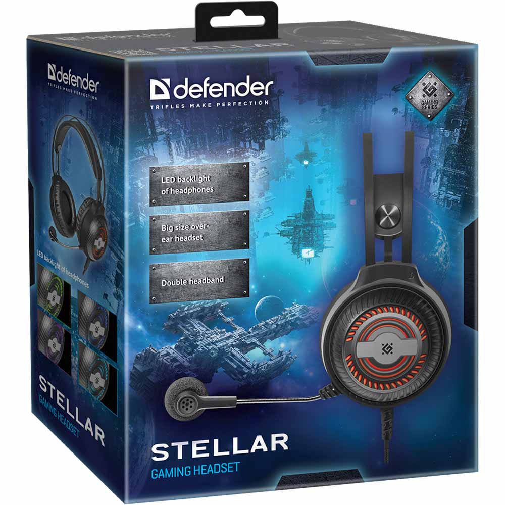 Гарнітура DEFENDER Stellar (64520) Особливості регулятор гучності