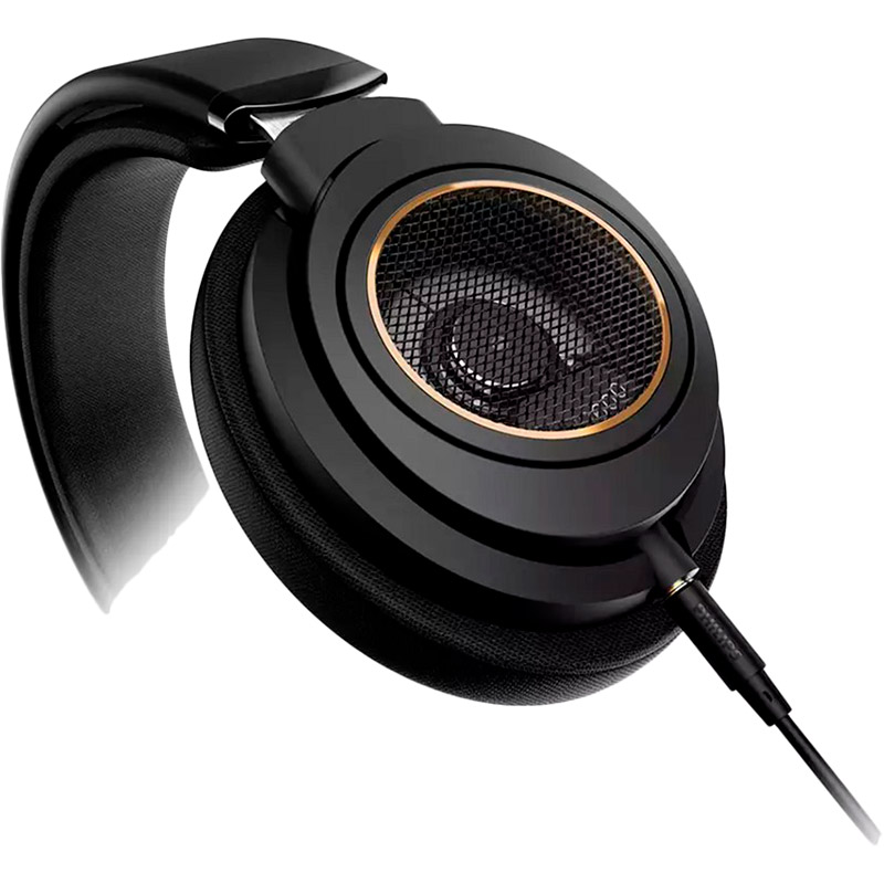 Зовнішній вигляд Навушники Philips SHP9600 Over-ear Cable 3 м Black (SHP9600/00)