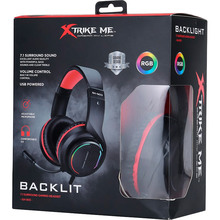 Гарнітура XTRIKE ME GH-903 RGB-LED USB
