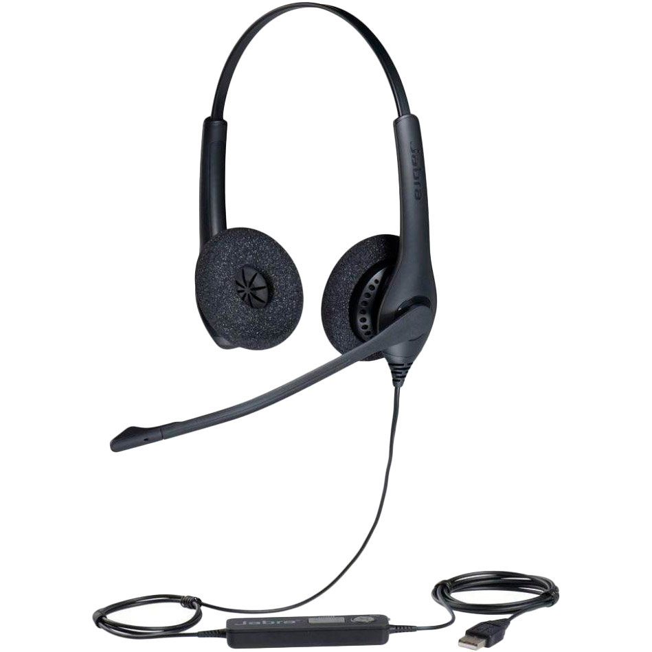 Гарнітура Jabra BIZ 1500 Duo USB (1559-0159) Конструкція накладні (накладаються на вухо)