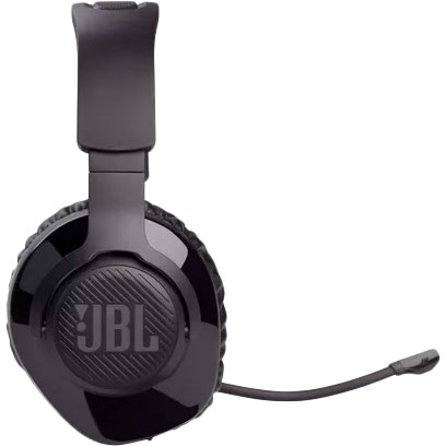 Гарнітура JBL Quantum 350 Wireless (JBLQ350WLBLK) Конструкція повнорозмірні (повний обхват вуха)