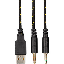 Гарнитура 2E Gaming HG300 LED 3.5 мм Black (2E-HG300BK)