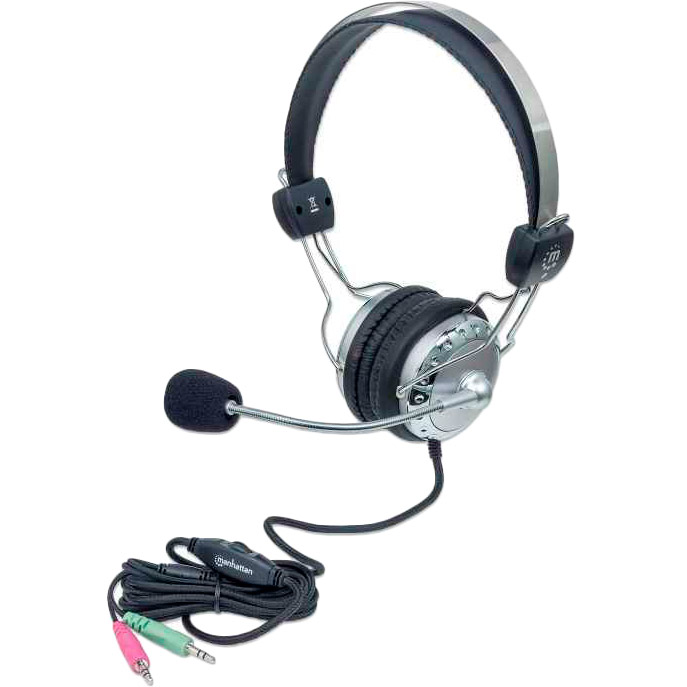 Звук с наушников в микрофон. Sennheiser PC 131. Наушники с оголовьем. Регулируемое оголовье наушников. Manhattan наушники.