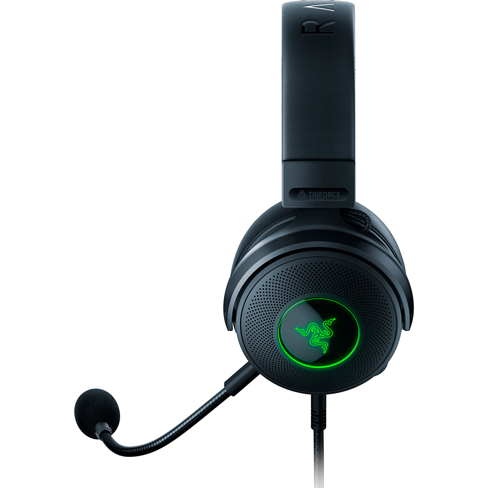 Гарнитура RAZER Kraken V3 (RZ04-03770200-R3M1) Конструкция полноразмерные (полный обхват уха)