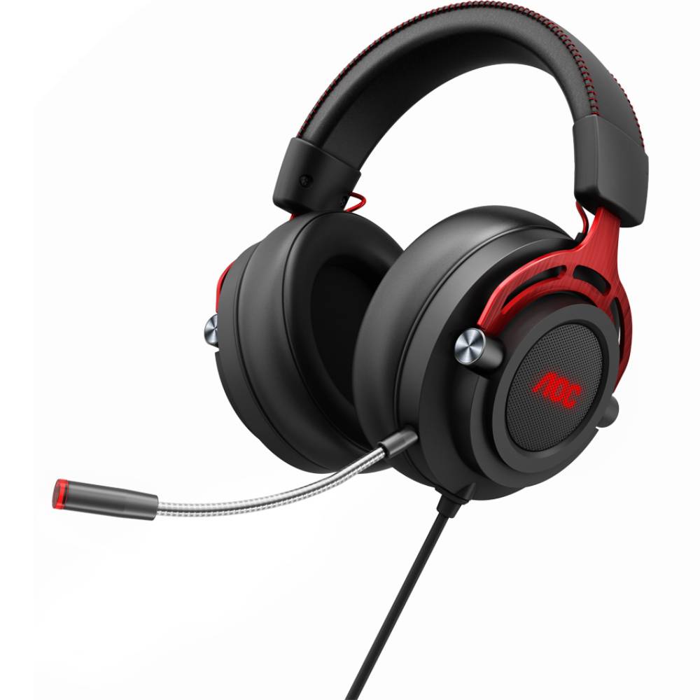 

Гарнитура AOC Gaming GH300 Sound 7.1 RGB USB (GH300), Gaming GH300 Sound 7.1 RGB USB