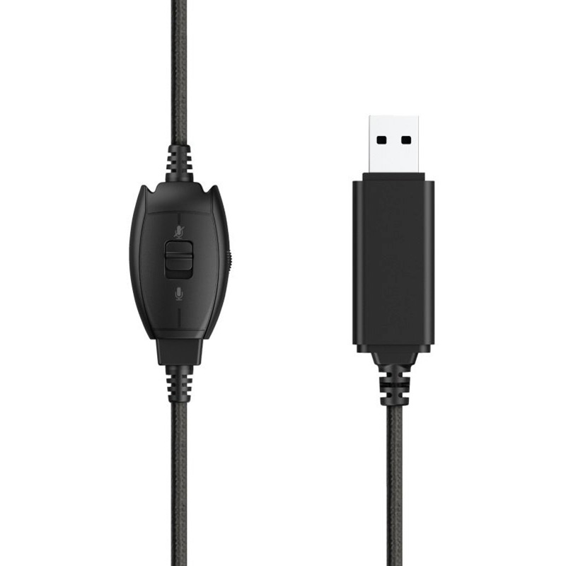 Зовнішній вигляд Гарнітура TRUST Rydo On-Ear USB Black (24133)