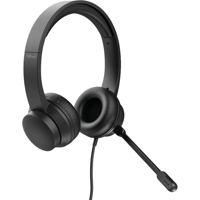 Гарнітура TRUST Rydo On-Ear USB Black (24133) Особливості регулятор гучності