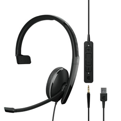 Гарнітура SENNHEISER EPOS ADAPT 135T II Mono USB (1000900) Кріплення дуга (над головою)