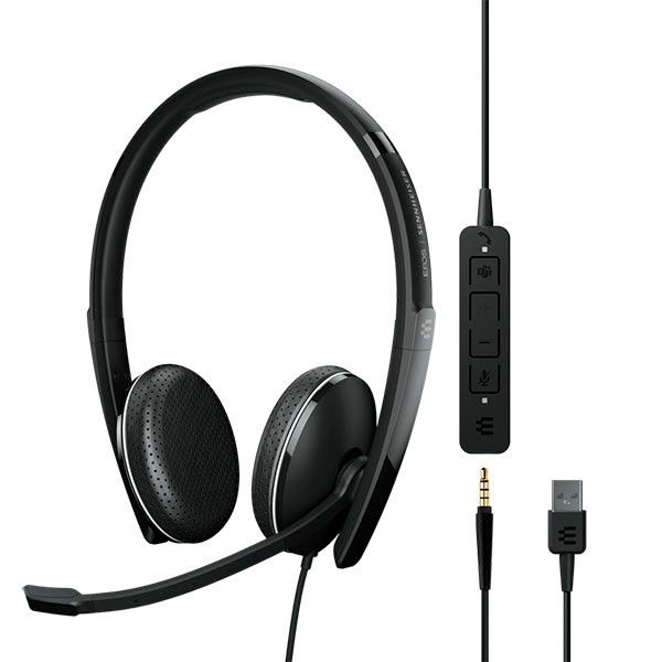 Зовнішній вигляд Гарнітура SENNHEISER EPOS ADAPT 165T USB II (1000902)