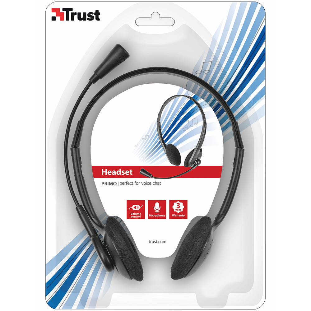 Фото Гарнітура TRUST PRIMO HEADSET (HS-2100)