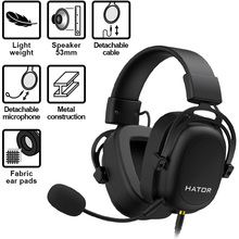 Гарнітура HATOR Hypergang EVO Elite Black (HTA-830)