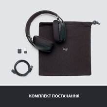 Гарнитура Logitech Zone Vibe 125 Wireless Headphones Graphite (981-001126)