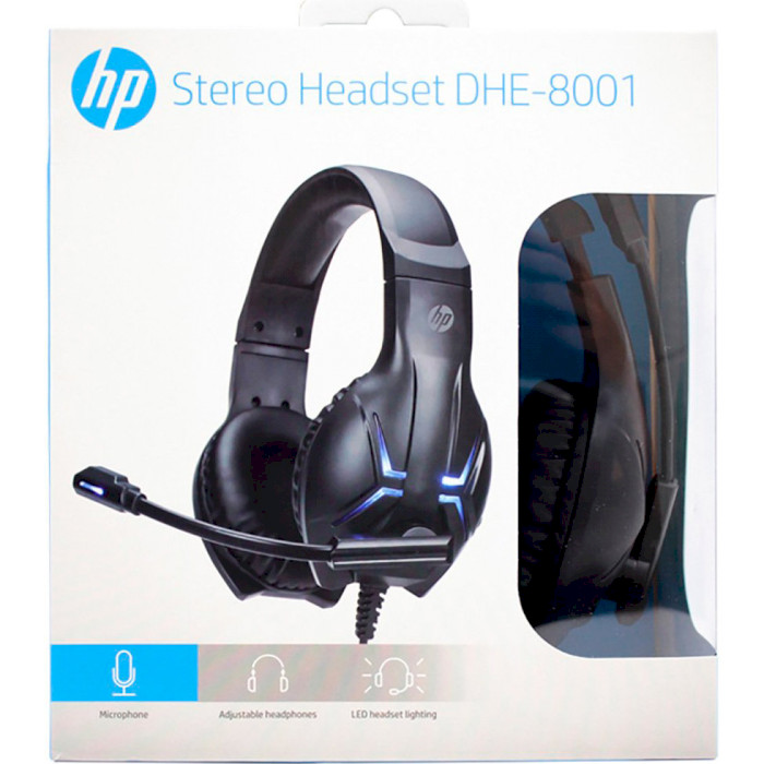 Гарнитура HP DHE-8001 Black Класс геймерская