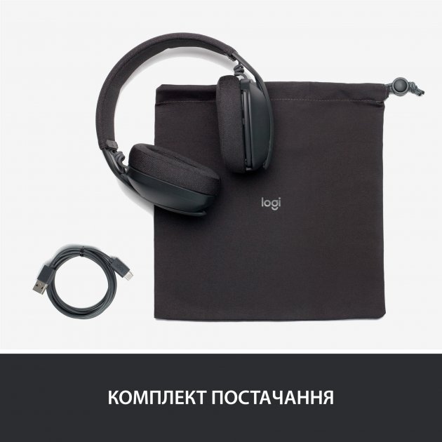 Покупка Гарнитура LOGITECH Zone Vibe 100, Graphite (981-001213)