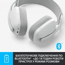 Гарнітура LOGITECH Zone Vibe 100 White (981-001219)