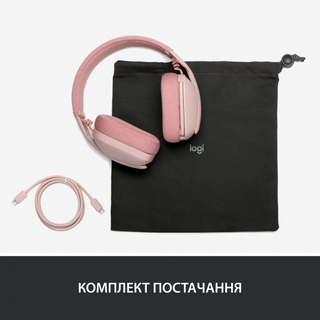 Покупка Гарнітура LOGITECH Zone Vibe 100, Rose (981-001224)