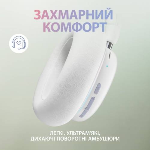 Зовнішній вигляд Гарнітура LOGITECH G735 White (981-001083)