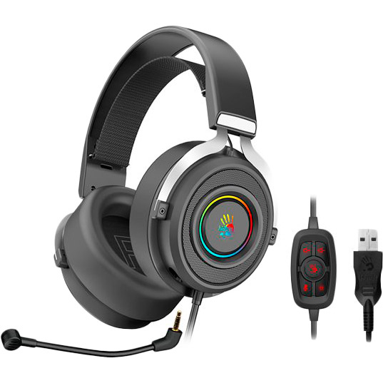 Гарнитура A4TECH G535 Bloody Black/Silver