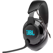 Ігрові навушники з мікрофоном Гарнітура JBL QUANTUM 610 Wireless Black (JBLQUANTUM610BLK)