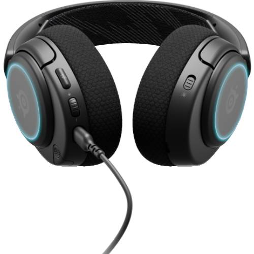 Гарнитура STEELSERIES Arctis Nova 3 Black (61631) Крепление дуга (над головой)