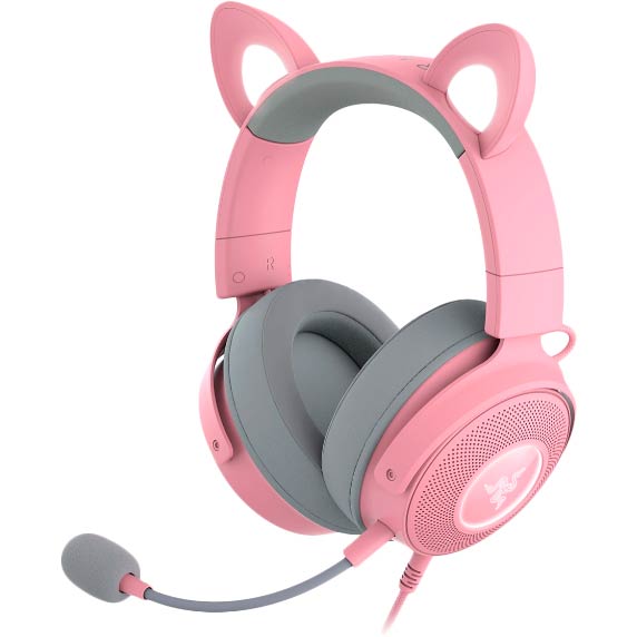 Гарнитура Razer Kraken Kitty V2 PRO Quartz (RZ04-04510200-R3M1) Гарнитура Razer Kraken Kitty V2 PRO Quartz (RZ04-04510200-R3M1)