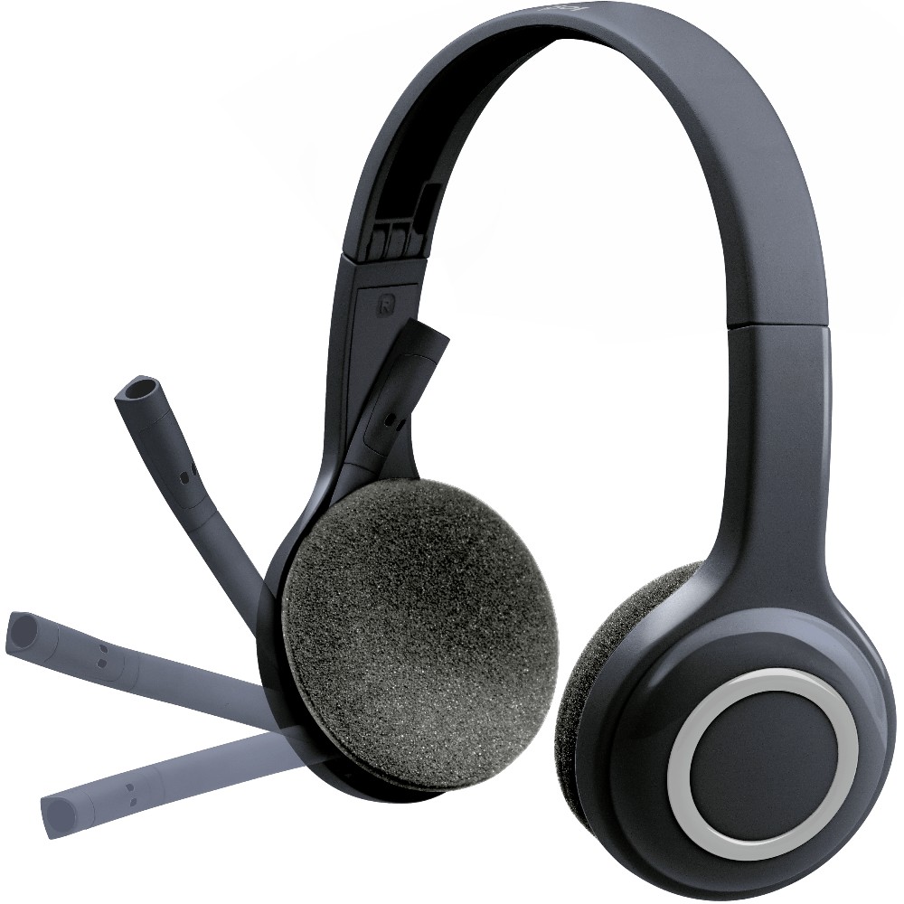 Гарнитура LOGITECH Wireless Headset H600 (981-000342) Конструкция накладные (накладываются на ухо)