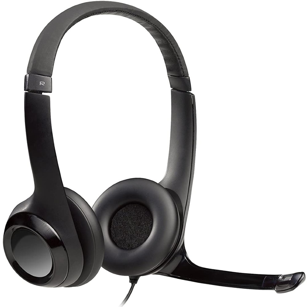 Замовити Гарнітура LOGITECH USB Headset H390 black (981-000406)