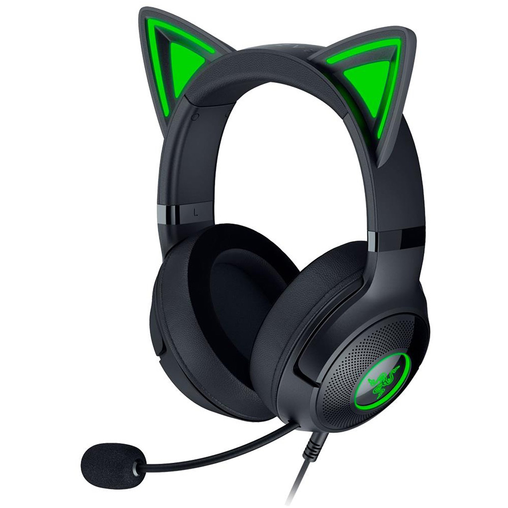Гарнитура RAZER Kraken Kitty V2 Black (RZ04-04730100-R3M1) Гарнитура RAZER Kraken Kitty V2 Black (RZ04-04730100-R3M1)