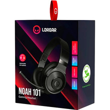Гарнитура LORGAR Noah 101 Gaming 3.5mm Black (LRG-GHS101B)