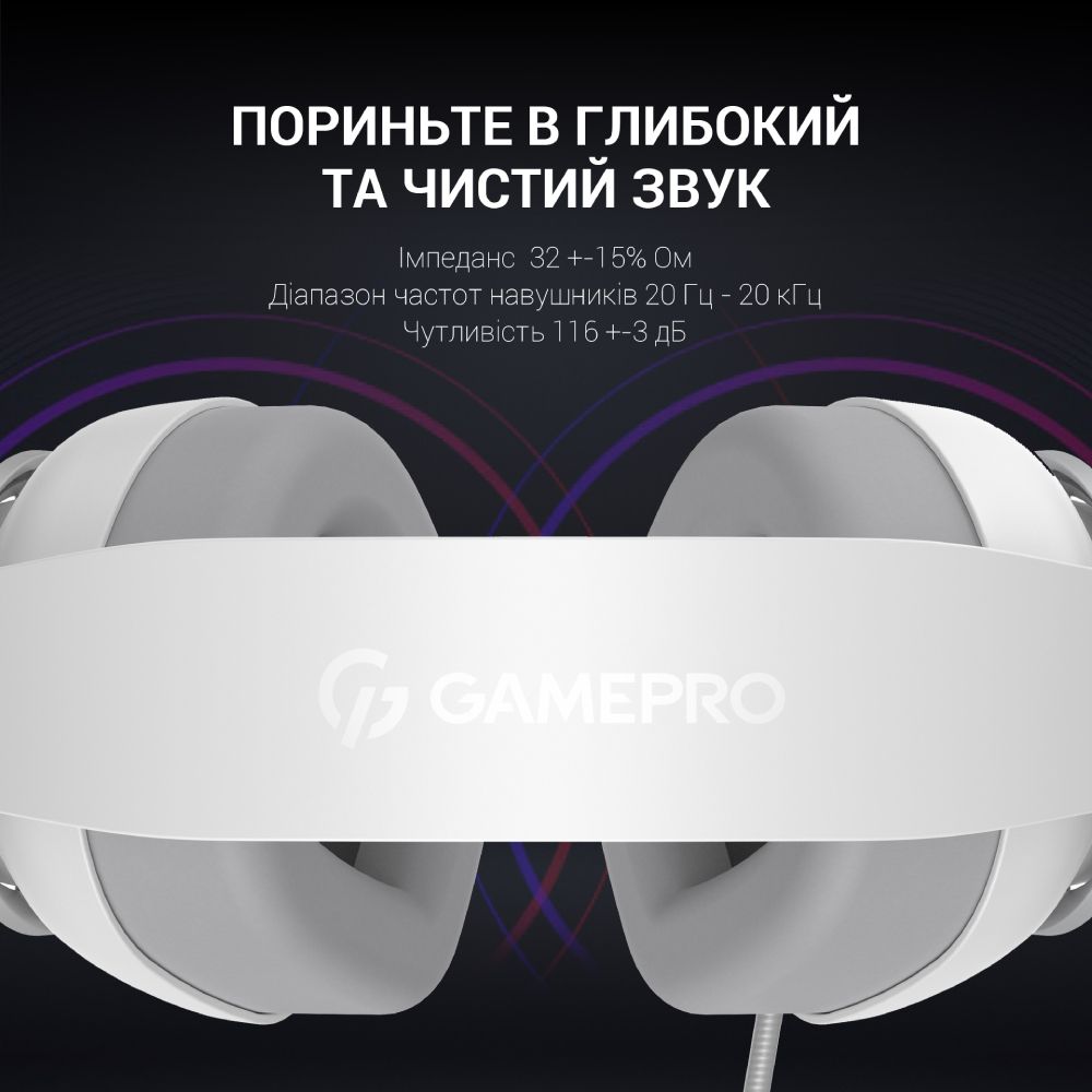 В Україні Гарнітура GAMEPRO HS590W