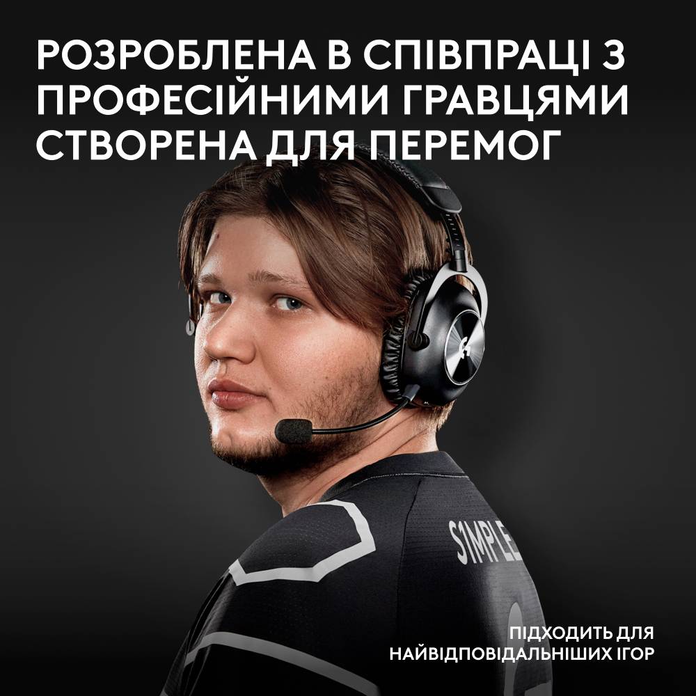 Гарнітура LOGITECH PRO X 2 LIGHTSPEED Wireless Gaming Magenta (981-001275) Конструкція накладні (накладаються на вухо)
