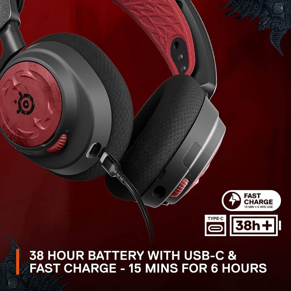 Замовити Гарнітура STEELSERIES Arctis Nova 7 Diablo IV Edition (61555)