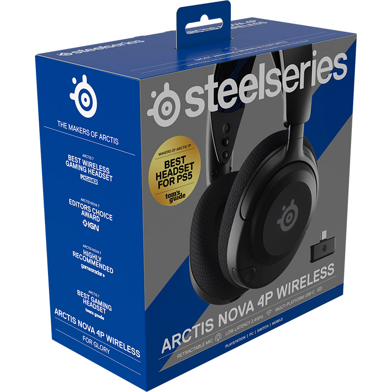 Покупка Гарнитура STEELSERIES Arctis Nova 4P Black (61641)