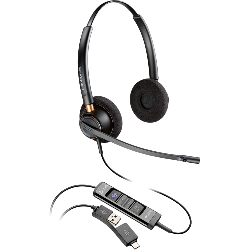 Гарнітура Poly EncorePro 525-M USB-A Stereo (783R2AA)