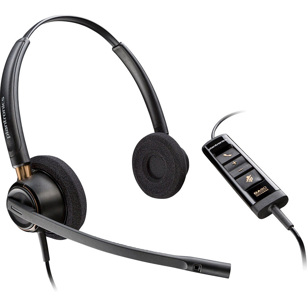 Гарнітура Poly EncorePro 525-M USB-A Stereo (783R2AA) Клас класична
