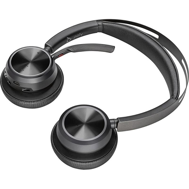 Гарнітура Poly Focus 2 - M USB-A HS Stereo Black (77Y85AA) Конструкція накладні (накладаються на вухо)