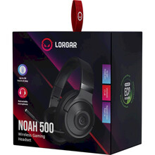Гарнітура LORGAR Noah 500 Wireless Gaming Black (LRG-GHS500)