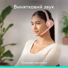 Гарнітура LOGITECH Zone 300 Wireless Headset BT ROSE (981-001412)
