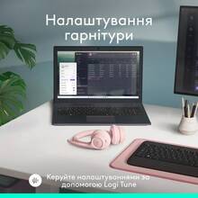 Гарнітура LOGITECH Zone 300 Wireless Headset BT ROSE (981-001412)