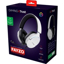 Гарнитура TRUST GXT 490 FAYZO 7.1 USB-A White (25302)