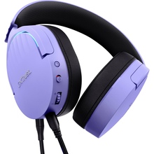 Гарнитура TRUST GXT 490 FAYZO 7.1 USB-A Purple (25303)