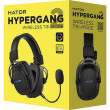 Гарнітура HATOR Hypergang 2 Wireless Tri-Mode Black (HTA-950)