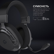 Гарнитура GAMEPRO HS766 Black