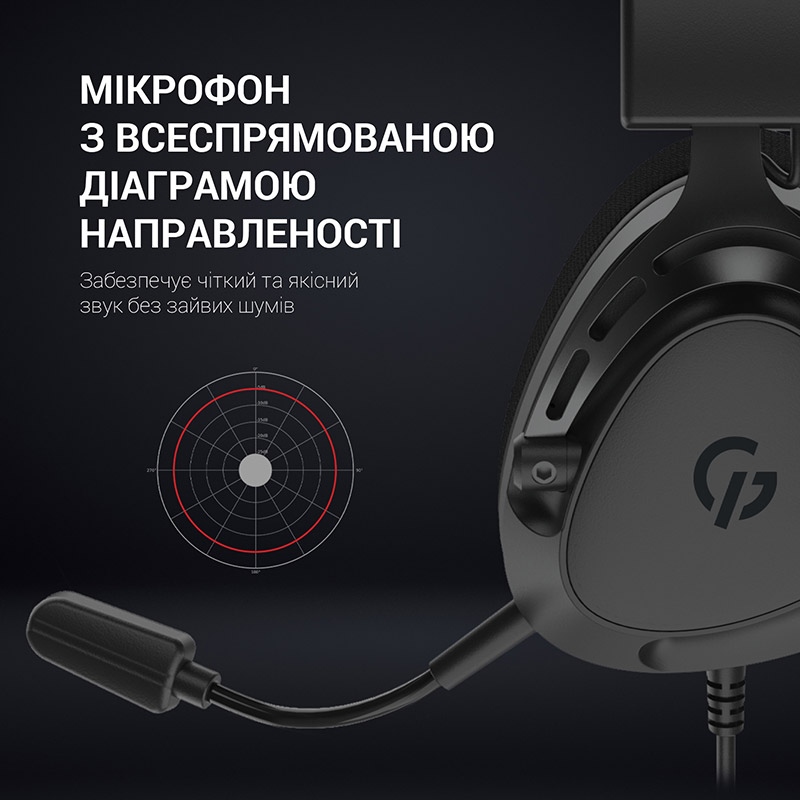 Фото Гарнитура GAMEPRO HS766 Black