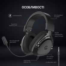 Гарнитура GAMEPRO HS766 Black