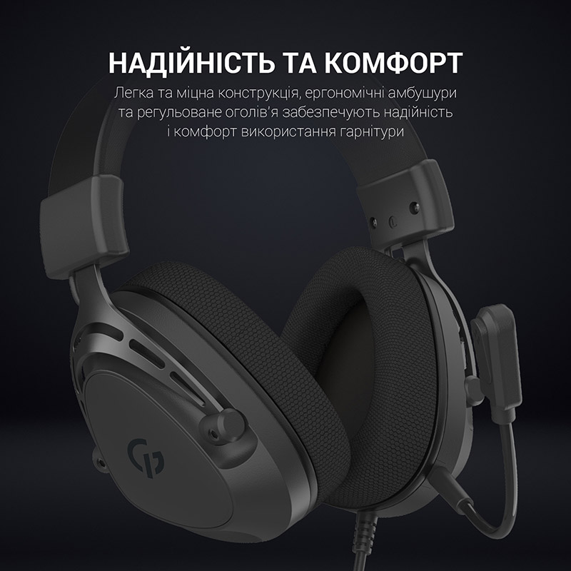 Изображение Гарнитура GAMEPRO HS766 Black