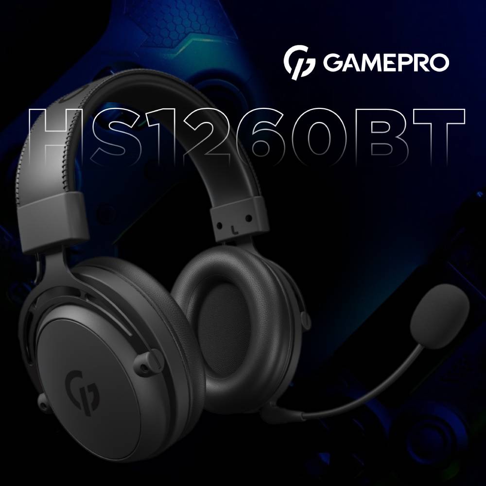 Внешний вид Гарнитура GAMEPRO HS1260BT Black